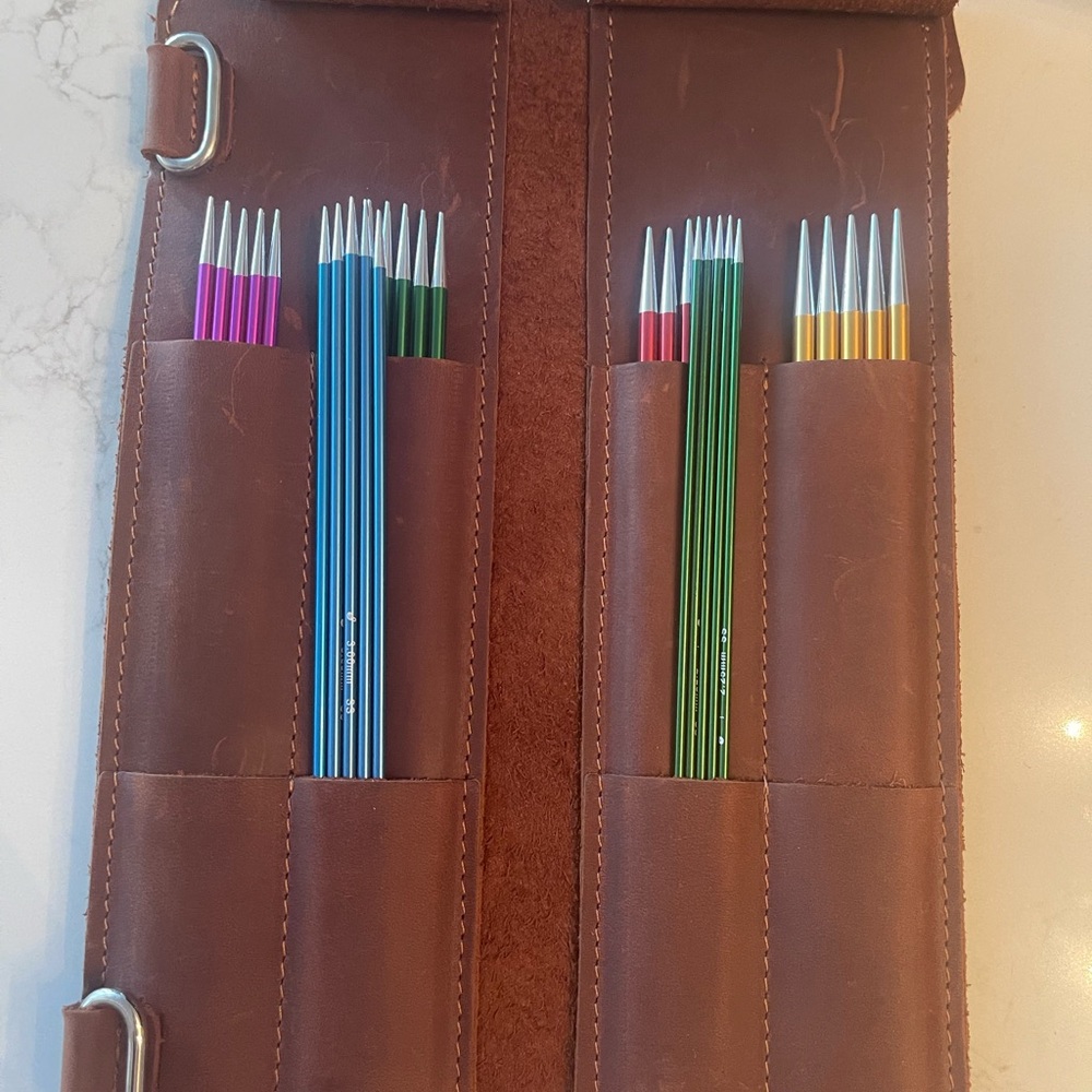 Signature Art Needles, milled from one solid piece of aluminum.